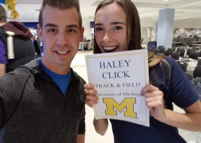 Andrew with Haley Click